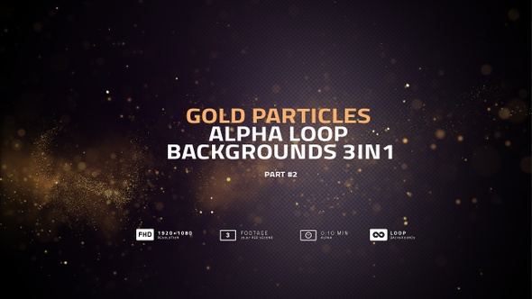 Golden Particles Alpha Loop Backgrounds 3in1 Part2