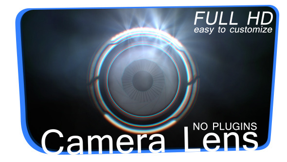 Camera Lens Logo - VideoHive 11996637