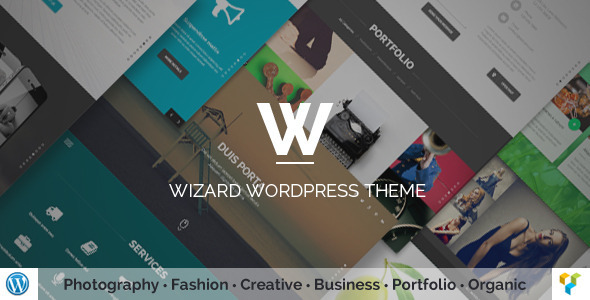 Wizard - Fullpage Portfolio WordPress Theme - Portfolio Creative