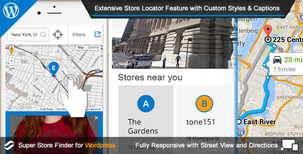 Super Store Finder for Wordpress - CodeCanyon Item for Sale