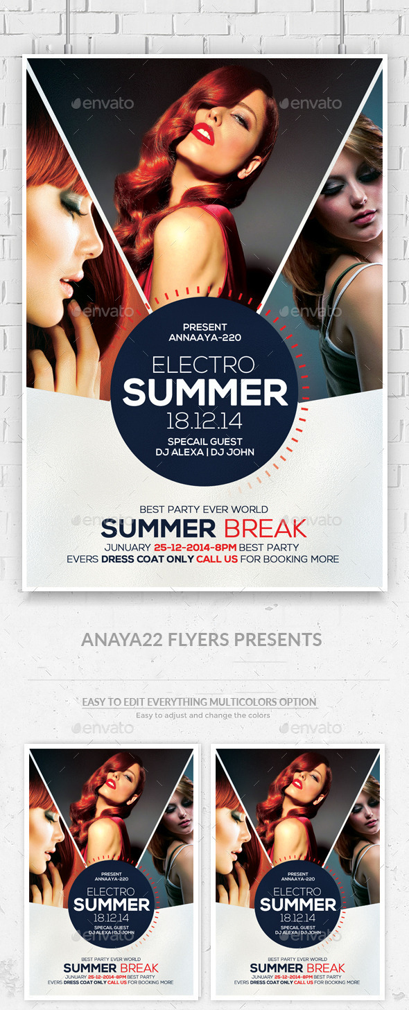 Ladies Night Out Flyer Template - Clubs & Parties Events