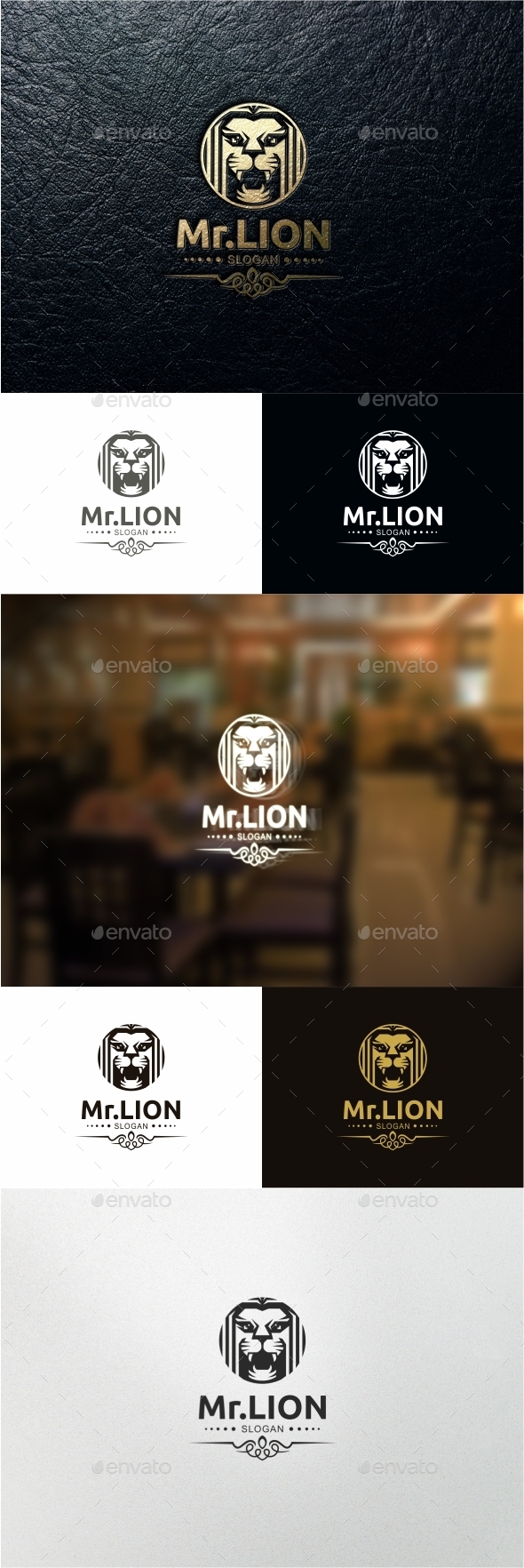 Lion - Animals Logo Templates