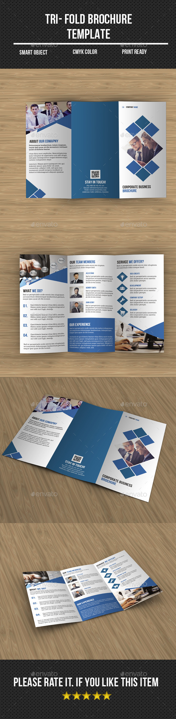 Corporate Tri- Fold Brochure - Corporate Brochures