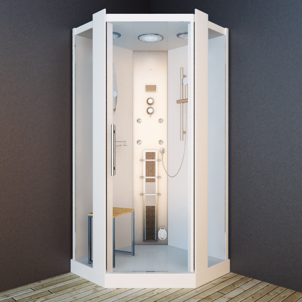 Vip Shower room Koy 23 - 3DOcean Item for Sale