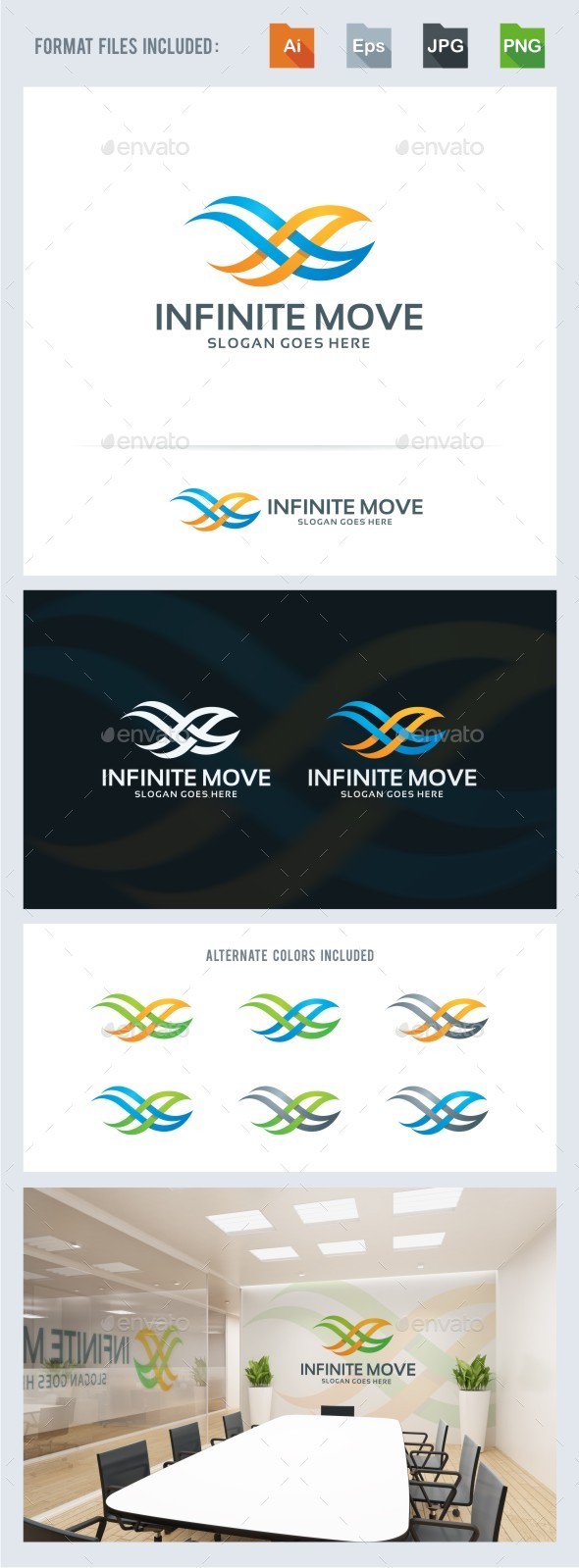 Infinite Move - Symbols Logo Templates