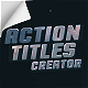 Action Titles Trailer Creator - VideoHive Item for Sale