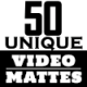 50 Unique Mattes Transitions - VideoHive Item for Sale