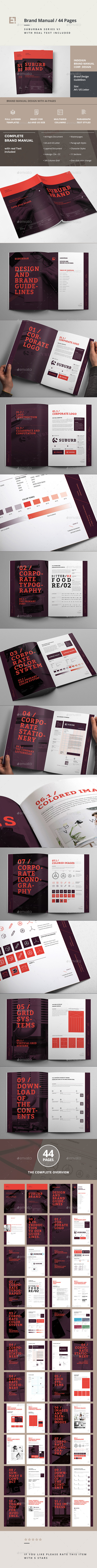 Brand Manual - Corporate Brochures