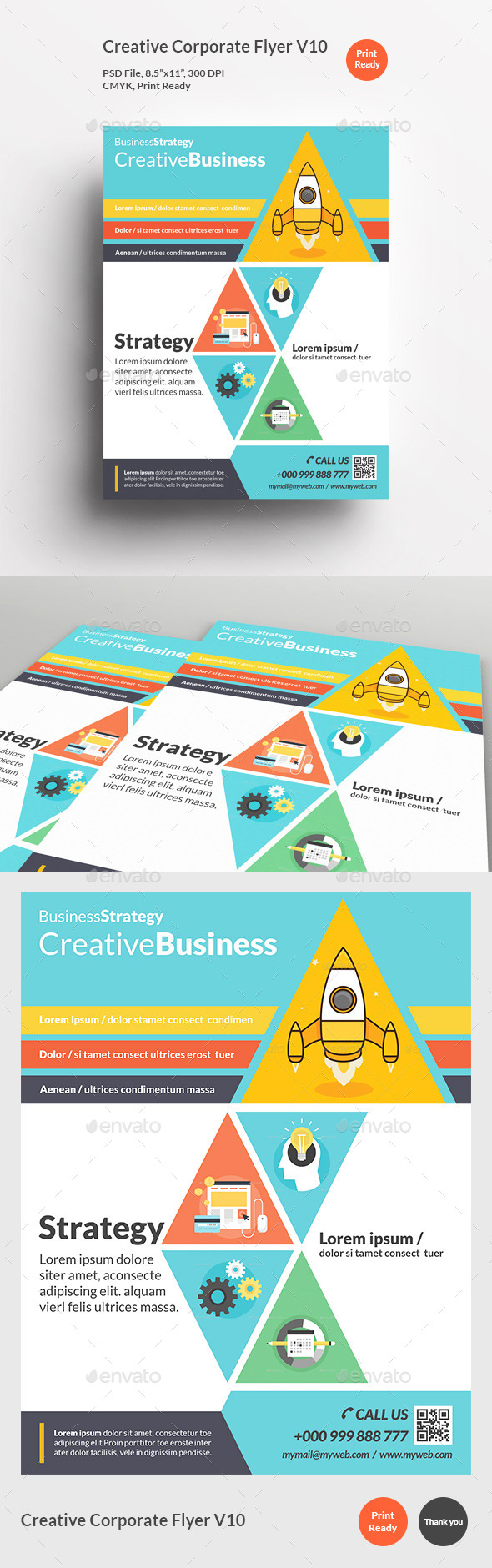 Creative Corporate Flyer V10 - Corporate Flyers