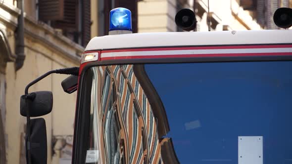 Scenes Of An Italian Firetruck (2 Of 7) alt