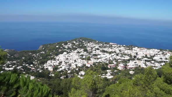 view from the mount solaro chair lift on the isle of capri 6 of 7