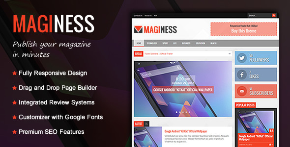 Maginess - Flexible - ThemeForest 6492770