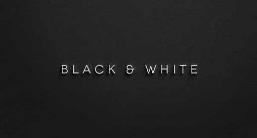 Black and White