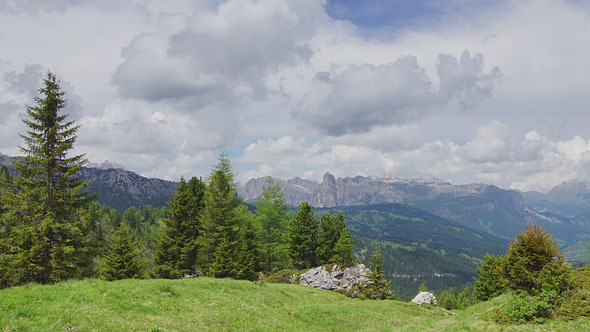 Landscape In Dolomites