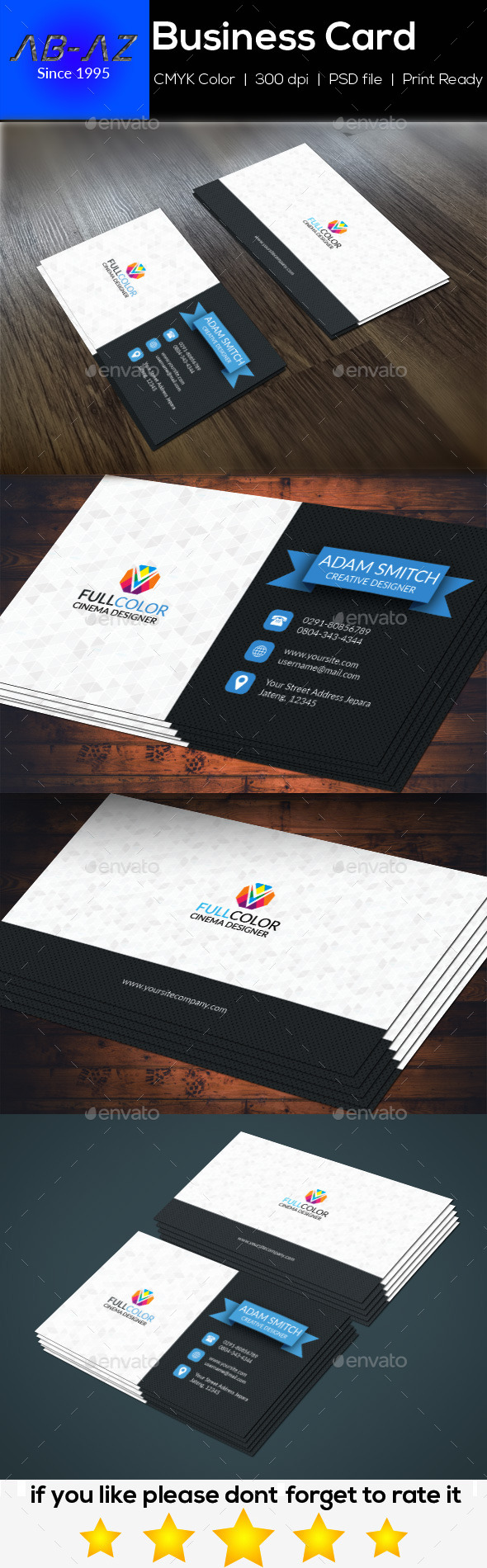 Business Card Corporate Modern - Corporate Business Cards