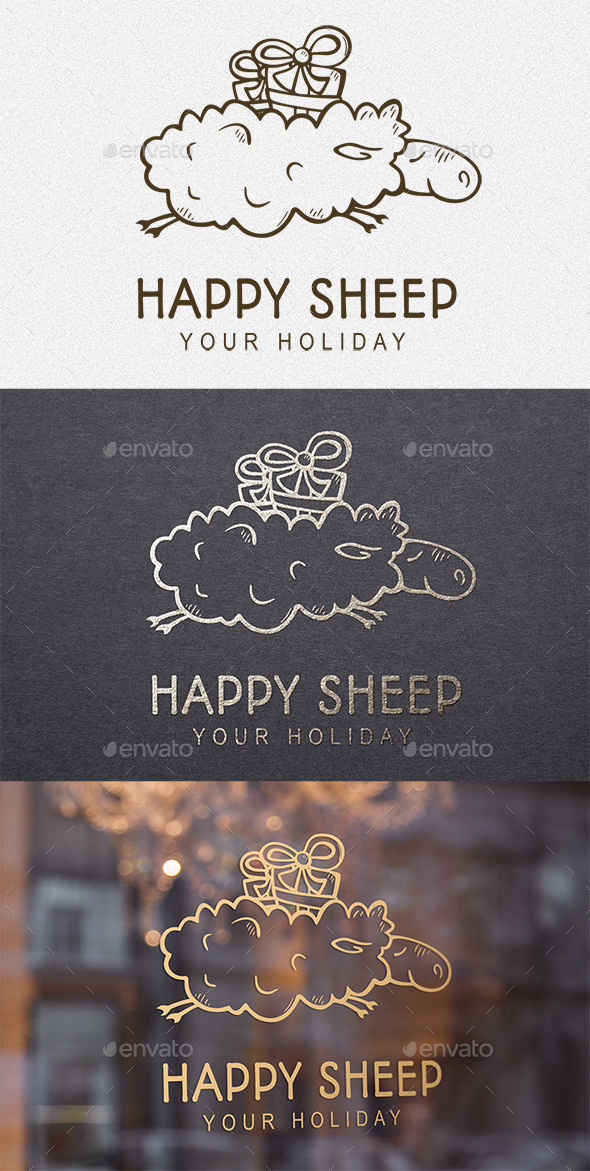 Happy Sheep - Logo Templates