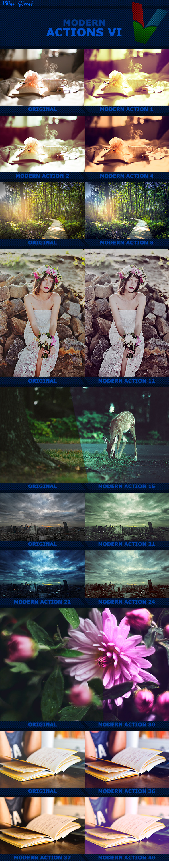40 Modern Actions VI - Photo Effects Actions