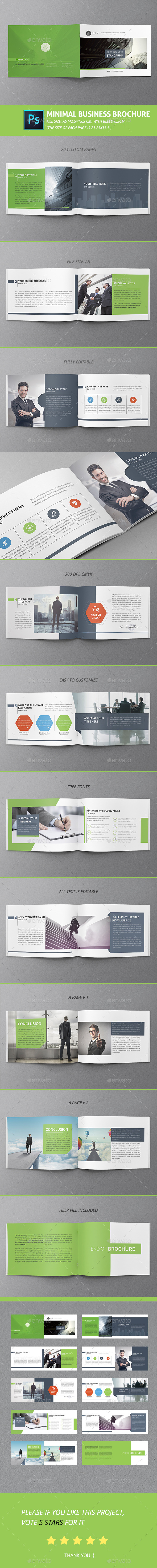 Minimal Business Brochure - Corporate Brochures