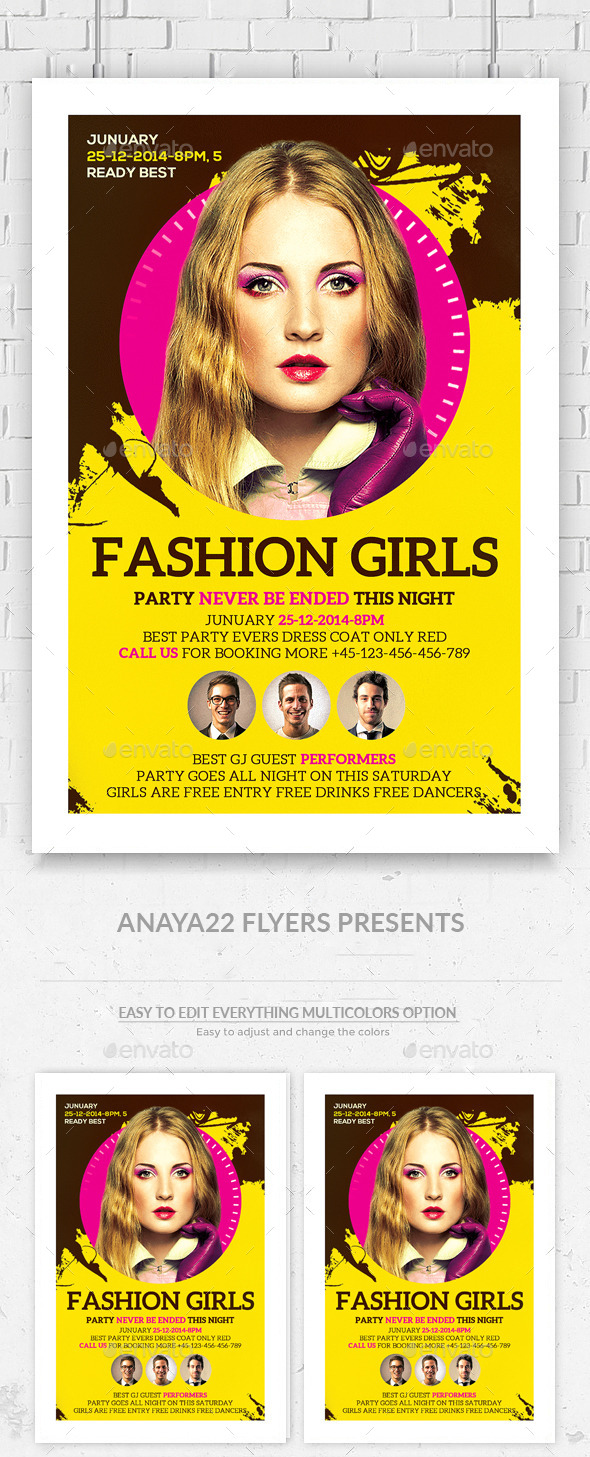 Summer Break Flyer Template - Clubs & Parties Events