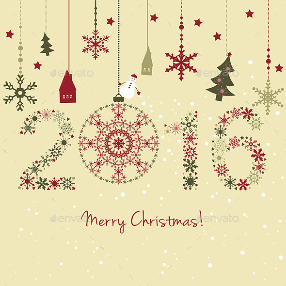 New Year Card - Christmas Seasons/Holidays