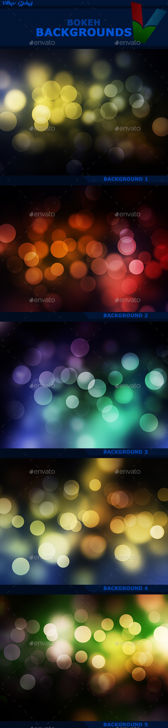 Bokeh Backgrounds - Abstract Backgrounds