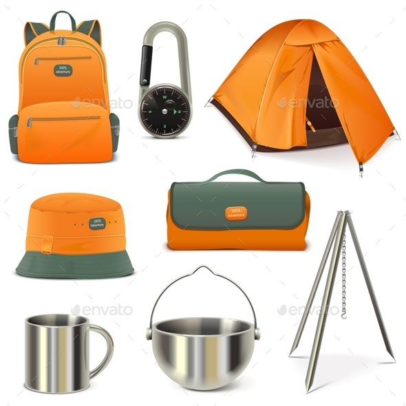 Scouting Icons - Travel Conceptual
