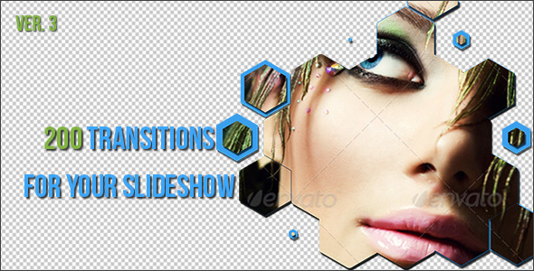 Videohive 200 Transitions For Your Slideshow 6672295