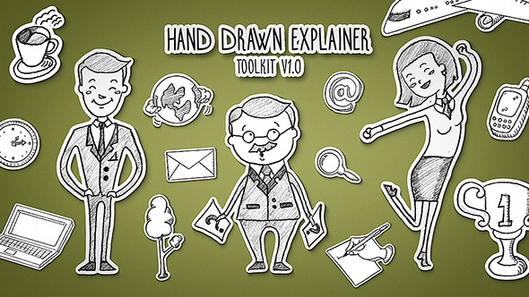 Hand Drawn Explainer Promo Toolkit