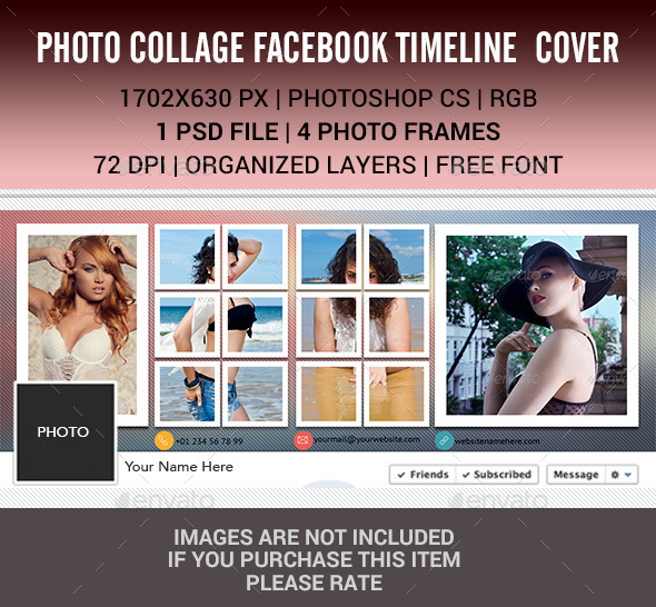 Photo Collage for Facebook Timeline - Facebook Timeline Covers Social Media