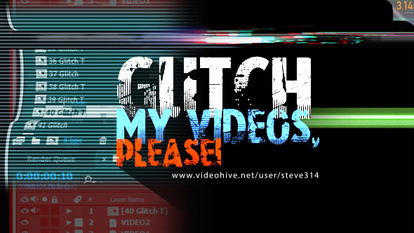 Glitch My Videos - VideoHive 12025423