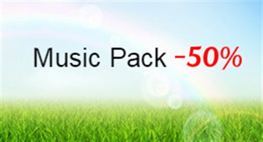 Music Pack -50%
