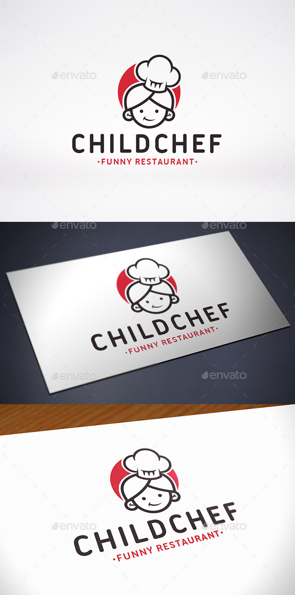 Chef Mascot Logo Template - Humans Logo Templates