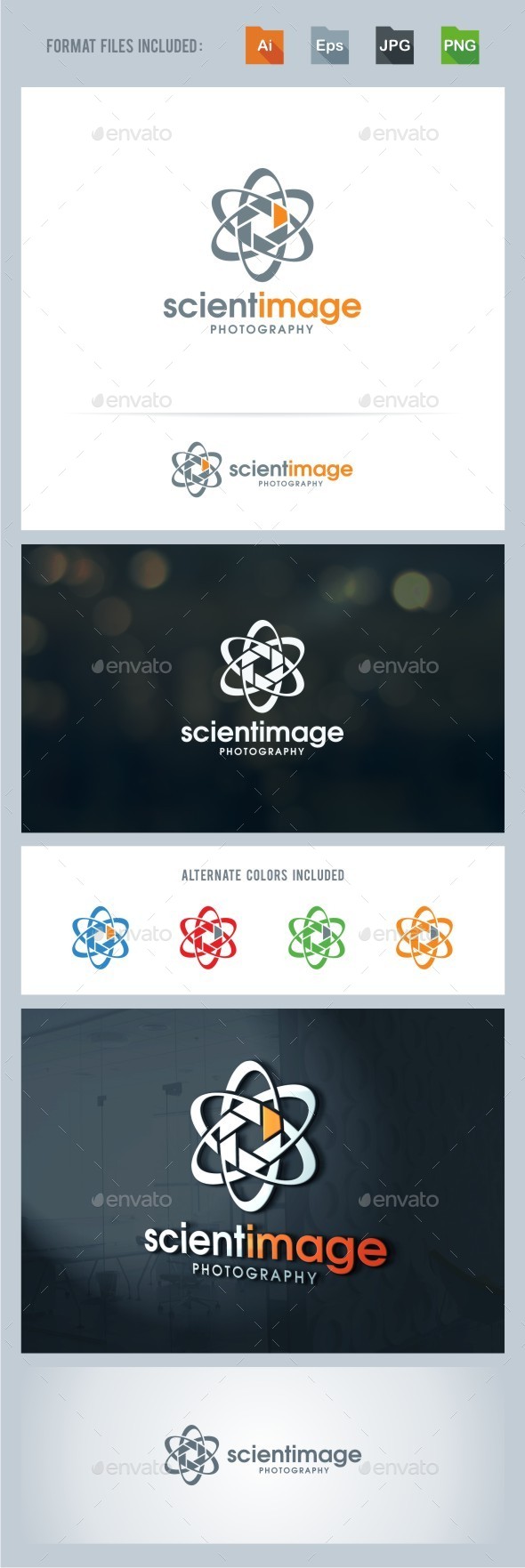 Science Image - Photography Logo Template - Symbols Logo Templates