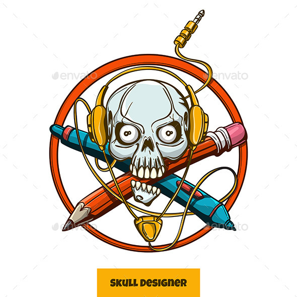 Skull Designer - Decorative Symbols Decorative