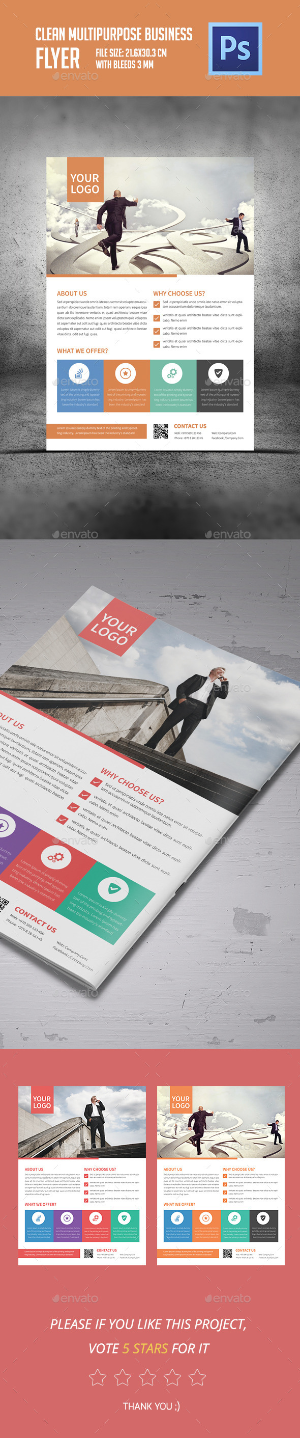 Multipurpose Business Flyer - Corporate Flyers
