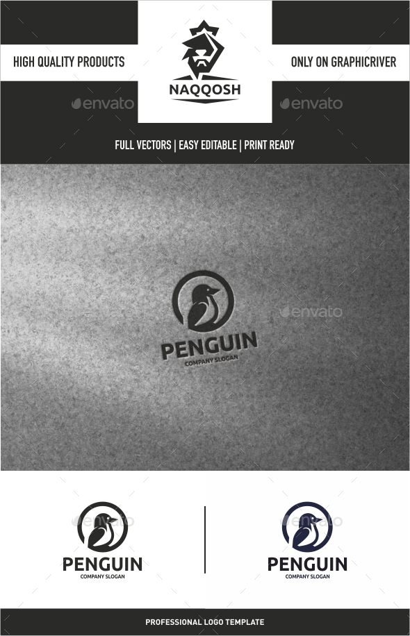 Penguin - Animals Logo Templates