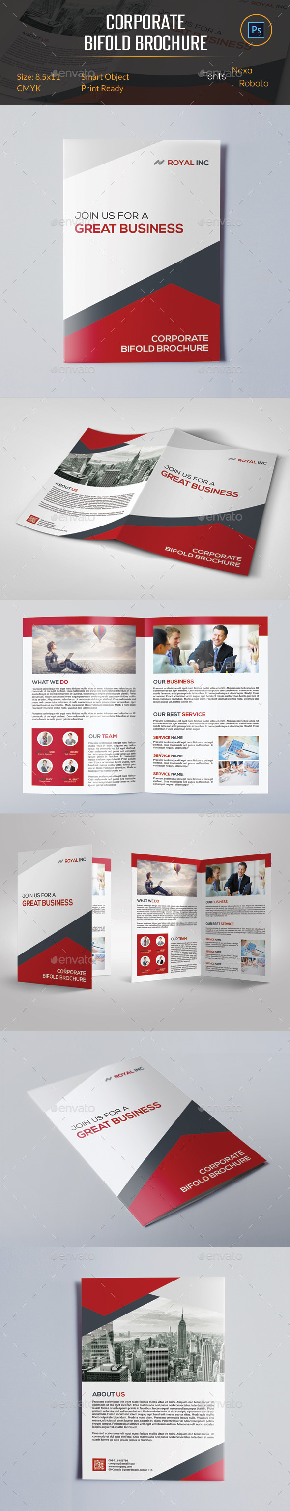 Corporate Bifold Brochure - Corporate Brochures