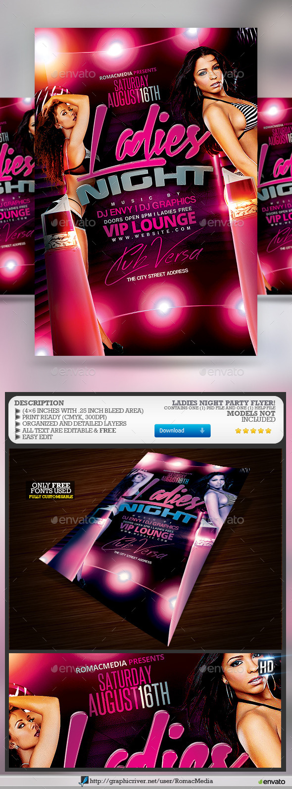 Ladies Night Party - Clubs & Parties Events