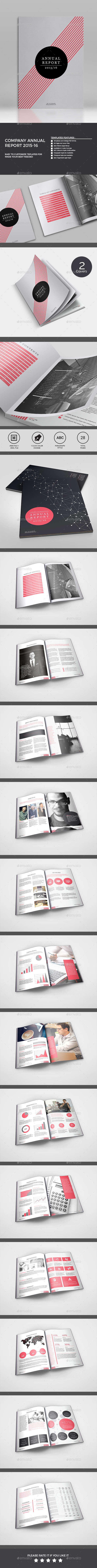 Annual Report - Brochures Print Templates
