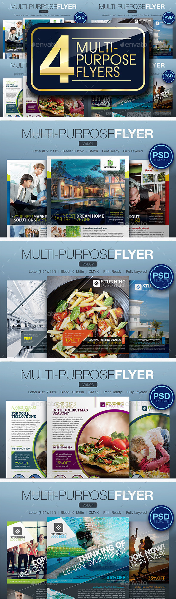 Multipurpose Flyer Bundle - Miscellaneous Events