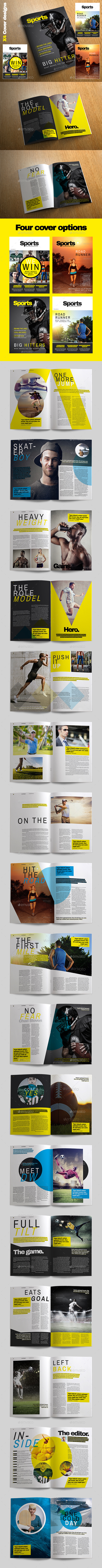 Sports Magazine - Magazines Print Templates