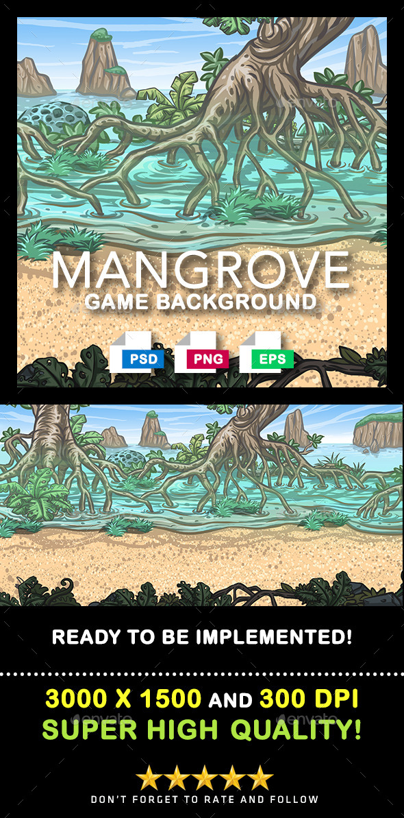 Game Background #2 - Backgrounds Game Assets