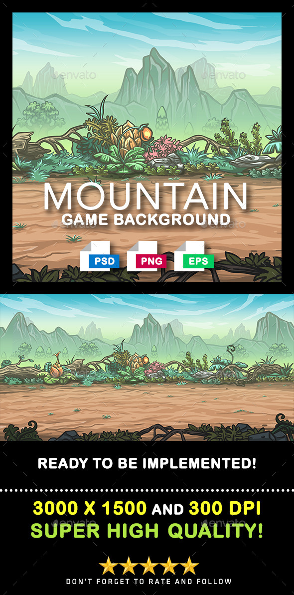 Game Background #3 - Backgrounds Game Assets