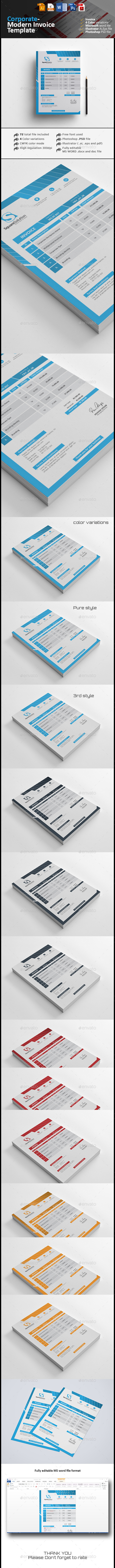Invoice - Proposals & Invoices Stationery