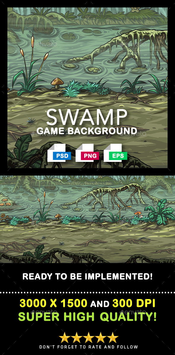 Game Background #5 - Backgrounds Game Assets