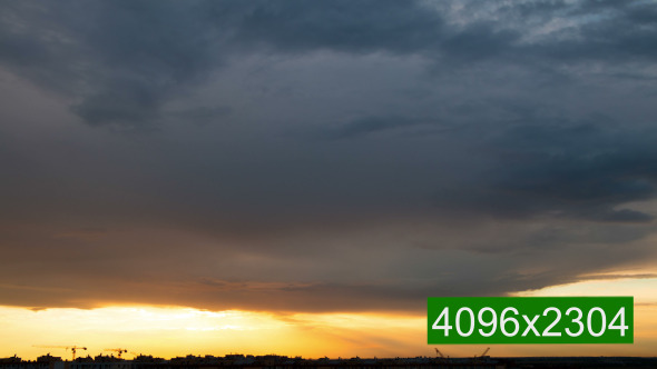 Dramatic Sky over the City alt