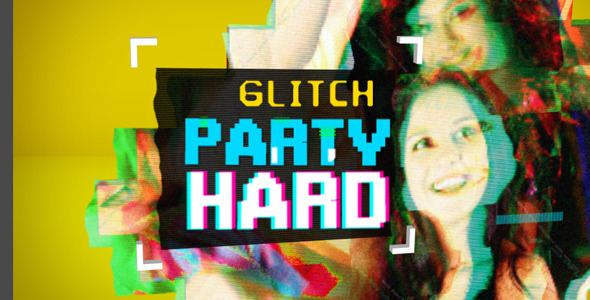 Glitch Party Slideshow - VideoHive 11844816