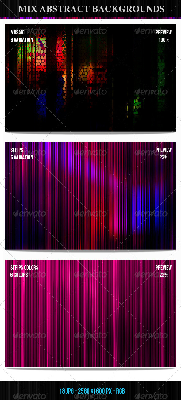 Mix Abstract Backgrounds - Backgrounds Graphics