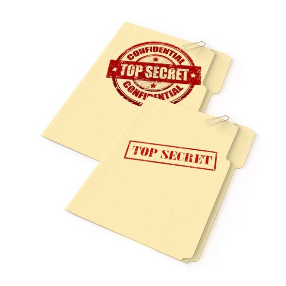 Download Top Secret Folder Set Of 2 By Bearlin 3docean