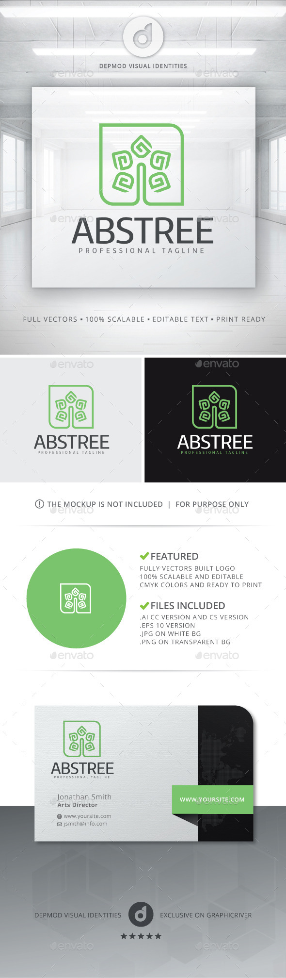 Abstree Logo - Nature Logo Templates